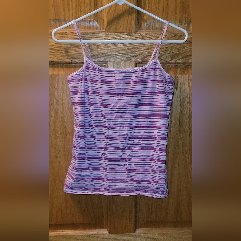 NWOT SO Colorful Camisole 16 Tank Tops Collection Medium WOMENS ALL Built In BRA - Picture 14 of 16